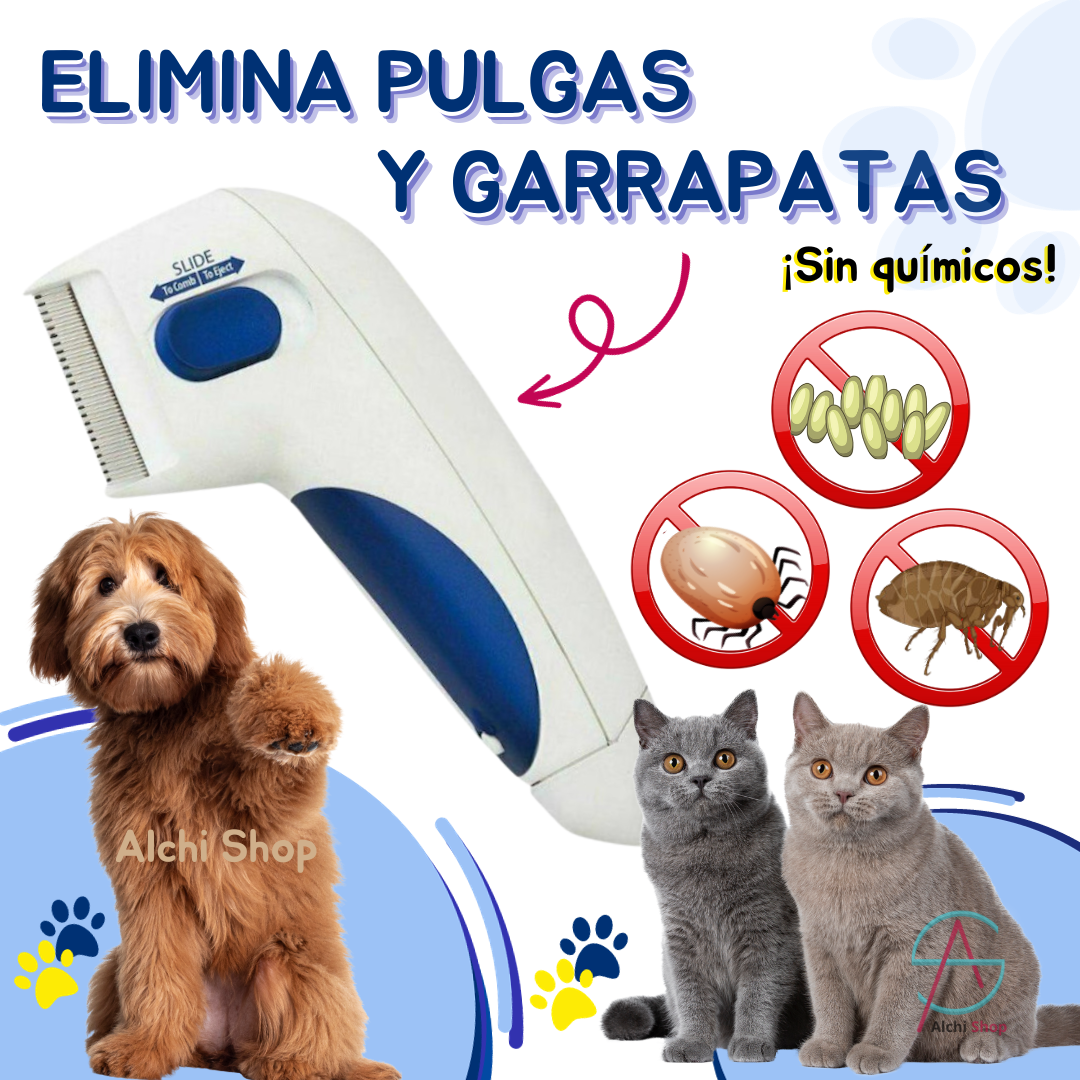 PEINE MATA GARRAPATAS PARA MASCOTA